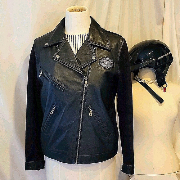 Harley-Davidson Jackets & Blazers - ❤H.P. Harley Davidson Leather Bikers Motorcycle Riding